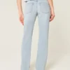 Low-Rise Light Wash Relaxed Straight Jeans Low-Rise Light Wash Relaxed Straight Jeans