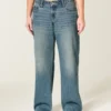 Low-Rise Medium Wash Baggy Jeans Low-Rise Medium Wash Baggy Jeans