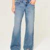 Low-Rise Medium Wash Baggy Jeans Low-Rise Medium Wash Baggy Jeans