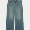Low-Rise Medium Wash Baggy Jeans Low-Rise Medium Wash Baggy Jeans
