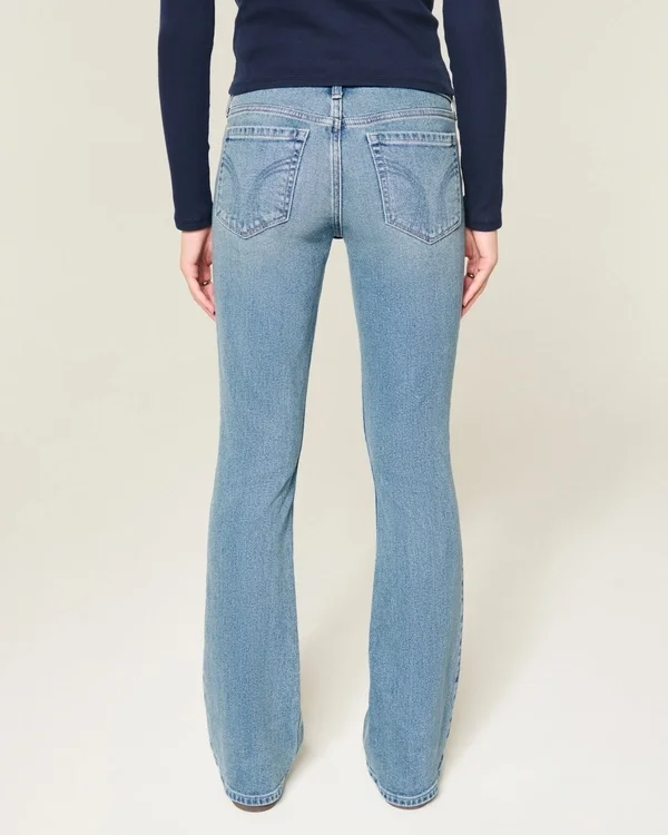 Low-Rise Medium Wash Bootcut Jeans Low-Rise Medium Wash Bootcut Jeans