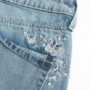 Low-Rise Medium Wash Butterfly Graphic Baggy Jeans Low-Rise Medium Wash Butterfly Graphic Baggy Jeans