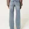 Low-Rise Medium Wash Relaxed Straight Jeans Low-Rise Medium Wash Relaxed Straight Jeans