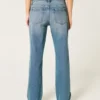 Low-Rise Medium Wash Relaxed Straight Jeans Low-Rise Medium Wash Relaxed Straight Jeans