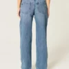 Low-Rise Ripped Medium Wash Loose Jeans Low-Rise Ripped Medium Wash Loose Jeans