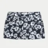 Low-Rise Twill Mini Skort
