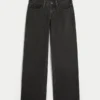 Low-Rise Washed Black Baggy Jeans Low-Rise Washed Black Baggy Jeans