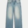 Low-Rise Y2K Medium Wash Baggy Jeans Low-Rise Y2K Medium Wash Baggy Jeans