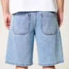 Medium Wash Baggy Denim Shorts Medium Wash Baggy Denim Shorts