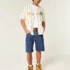 Medium Wash Baggy Denim Shorts Medium Wash Baggy Denim Shorts