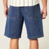 Medium Wash Baggy Denim Shorts Medium Wash Baggy Denim Shorts