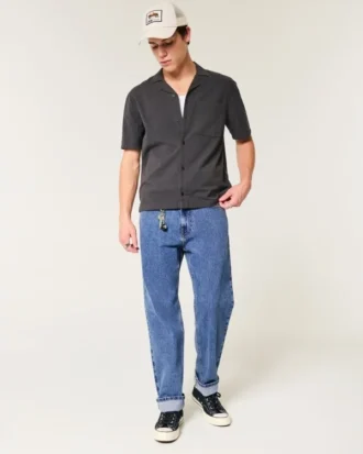 Medium Wash Loose Jeans