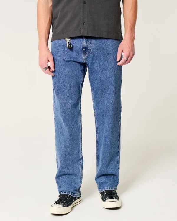 Medium Wash Loose Jeans Medium Wash Loose Jeans