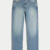 Medium Wash Straight Jeans Medium Wash Straight Jeans