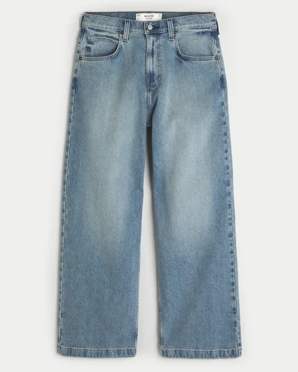 Medium Wash Super Baggy Jeans Medium Wash Super Baggy Jeans