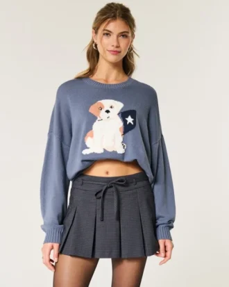 Mid-Rise Pleated Mini Skort Mid-Rise Pleated Mini Skort