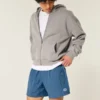 Mid-Thigh Baggy Soccer Shorts
