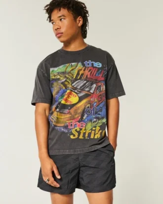 Mid-Thigh Baggy Soccer Shorts