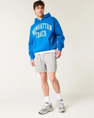 Mid-Thigh Cooling Fleece Shorts