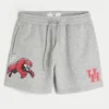 Mid-Thigh Fleece University of Houston Graphic Shorts