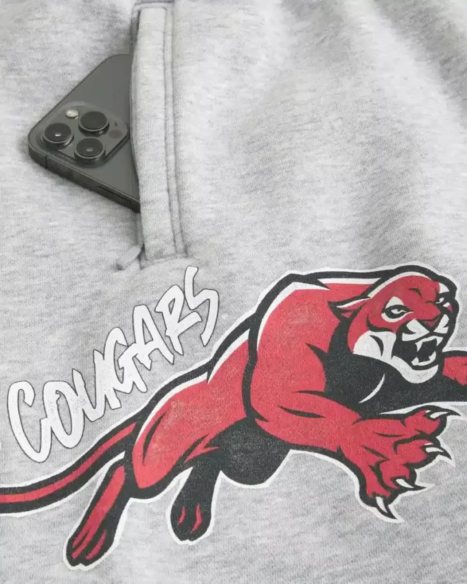 Mid-Thigh Fleece University of Houston Graphic Shorts