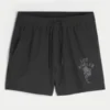 Mid-Thigh Graphic Active Shorts