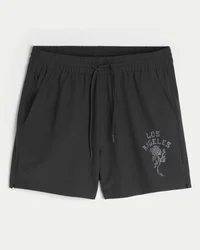 Mid-Thigh Graphic Active Shorts