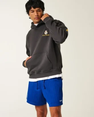 Mid-Thigh Knit Logo Soccer Shorts