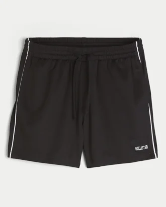 Mid-Thigh Knit Logo Soccer Shorts
