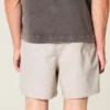 Mid-Thigh Linen-Blend Shorts