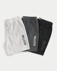 Mid-Thigh Logo Shorts 3-Pack