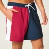 Mid-Thigh Seersucker Volley Swim Trunks Mid-Thigh Seersucker Volley Swim Trunks