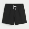 Mid-Thigh Seersucker Volley Swim Trunks