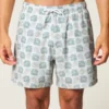 Mid-Thigh Volley Swim Trunks
