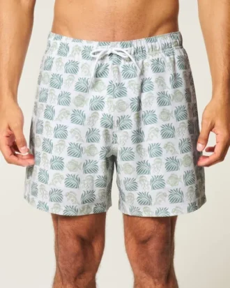 Mid-Thigh Volley Swim Trunks