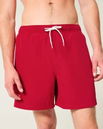 Mid-Thigh Volley Swim Trunks