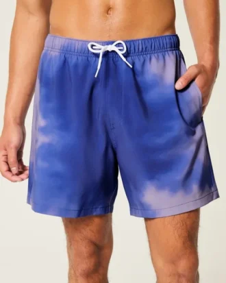 Mid-Thigh Volley Swim Trunks