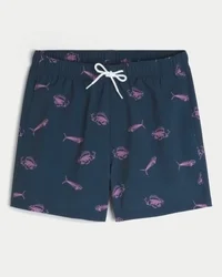 Mid-Thigh Volley Swim Trunks