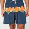 Mid-Thigh Volley Swim Trunks