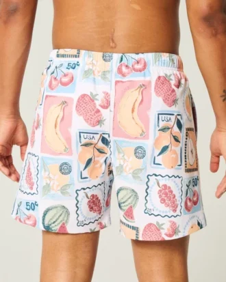 Mid-Thigh Volley Swim Trunks