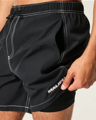 Mid-Thigh Volley Swim Trunks