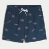 Mid-Thigh Volley Swim Trunks