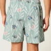 Mid-Thigh Volley Swim Trunks