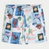 Mid-Thigh Volley Swim Trunks