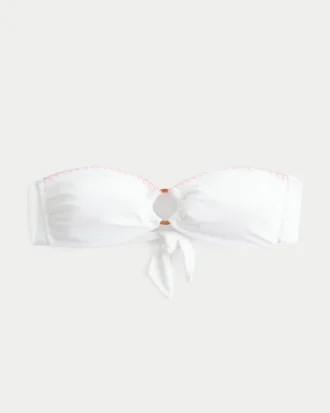 O-Ring Bandeau Bikini Top