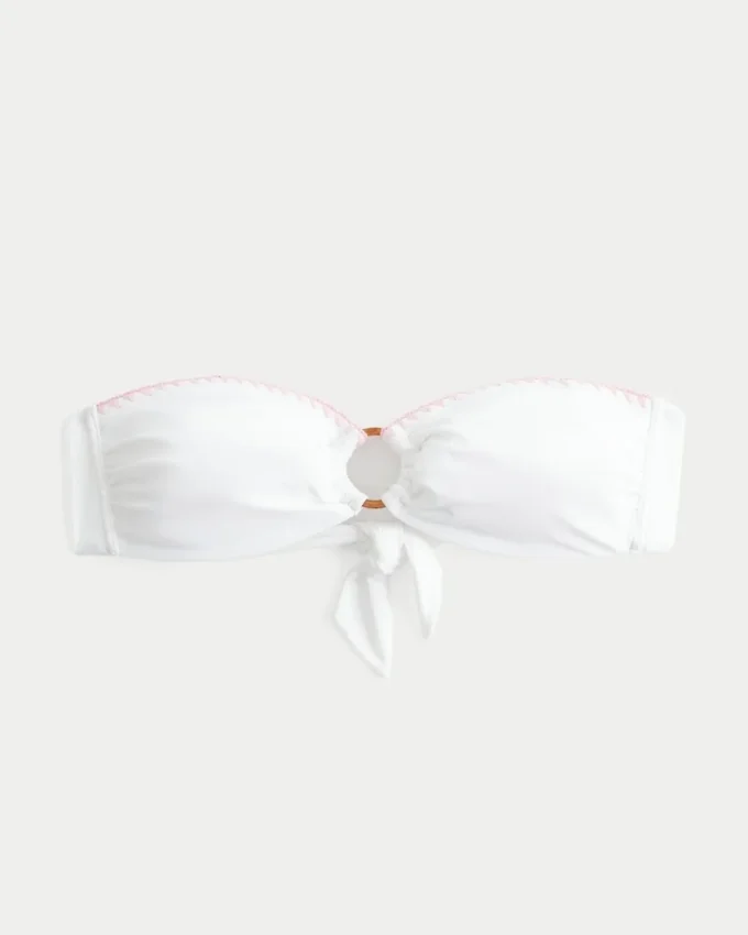 O-Ring Bandeau Bikini Top