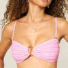 O-Ring Bandeau Bikini Top