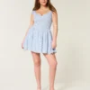 Off-the-Shoulder Asymmetrical Hem Mini Dress