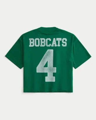 Ohio University Bobcats Graphic Football Jersey