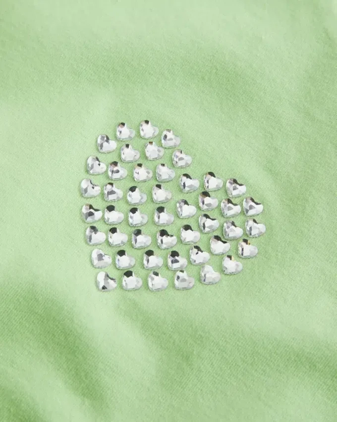 One-Shoulder Heart Graphic Tank